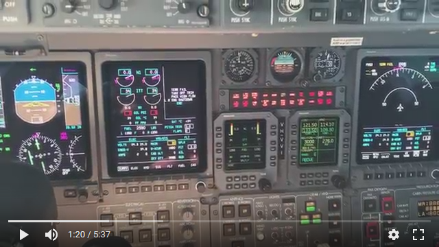 Lear45 Electrical Panel and Light test